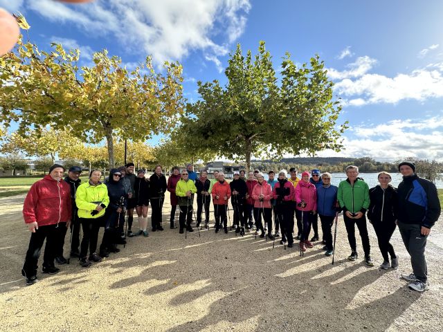 Gut besuchter Stundenlauf